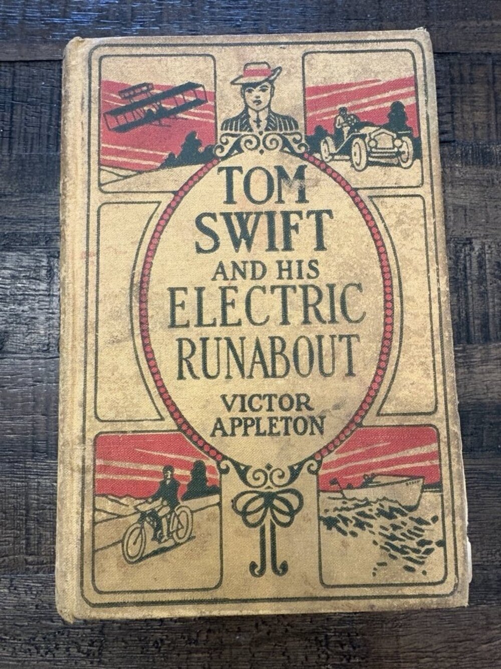 Tom Swift and His Electric Runabout Victor Appleton Grosset & Dunlap Vintage